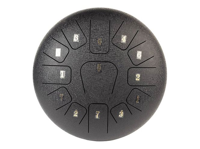 Hovedbilde Hayman HTD1213/BK. Steel Tongue Drum 12