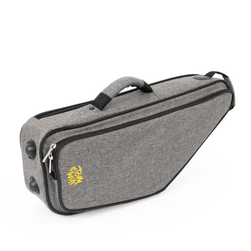 Tom & Will altsaksofon gigbag ~ Grå med rødt interiør