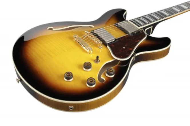 Hovedbilde Ibanez AS93FM-AYS. El-Gitar