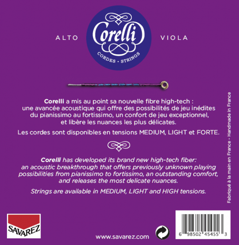 Savarez Corelli Cantiga Bratsj C-Streng, medium