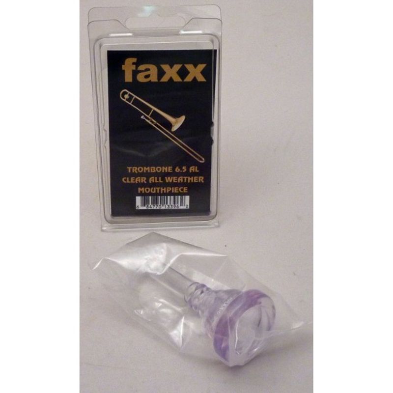 FAXX  Euphonium / Tenor Trombone Munnstykke. 6AL Klar Plastikk