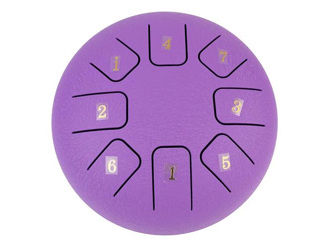 Hovedbilde Hayman HTD0608/PU. Steel Tongue Drum 6'' Lilla