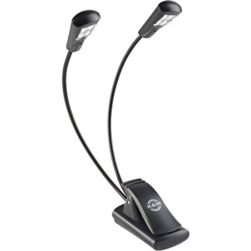 Konig & Meyer 12246-000-55. Notelys. Double4-LED FlexLight