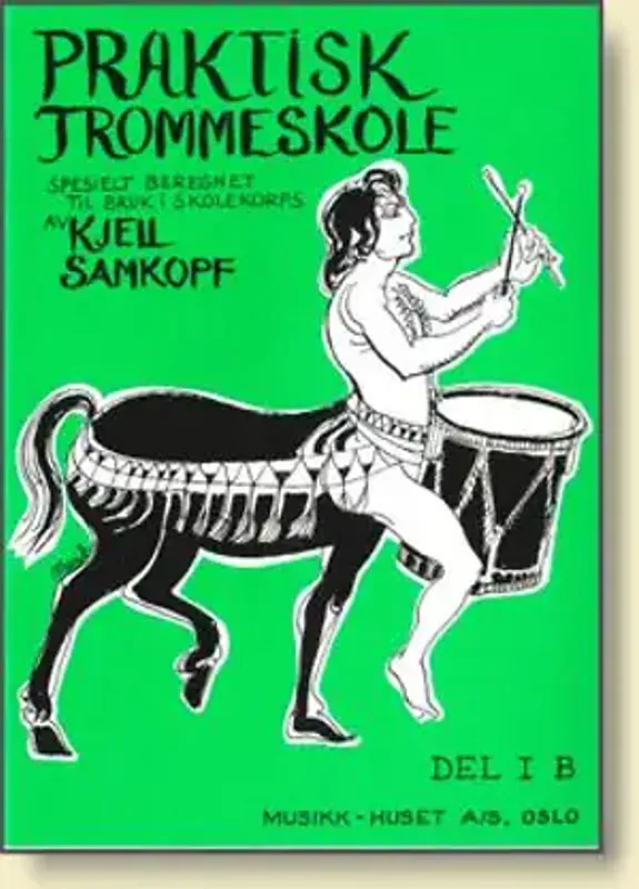 Praktisk trommeskole del 1 B (grønn)