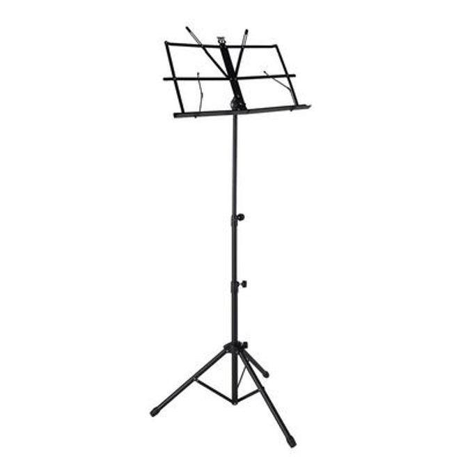 Hovedbilde Boston Notestativ svart med bag . (min 46cm- ...