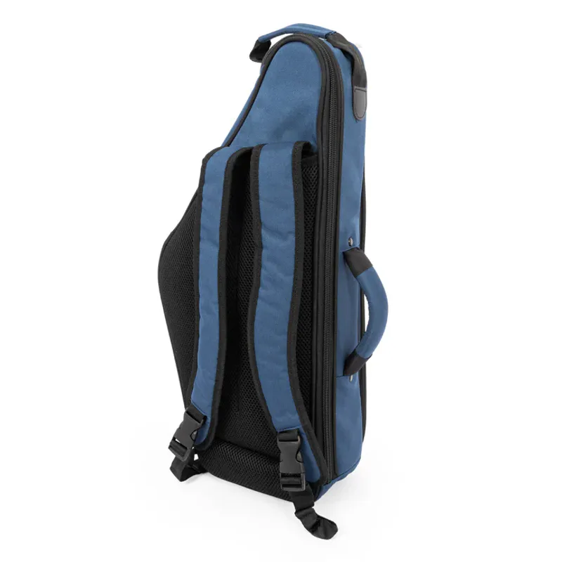 Tom & Will altsaksofon gigbag ~ Blå med blått interiør
